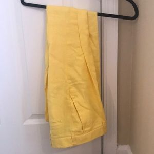 Ralph Lauren men’s yellow linen pants
